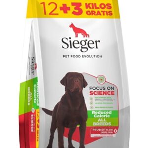 SIEGER PERRO ADULTO REDUCIDO EN CALORIAS X 12 KG