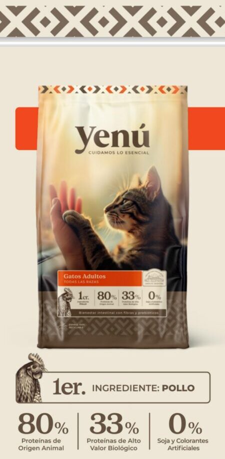 YENU GATO ADULTO X 10KG