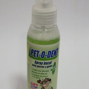PET-O-DENT Spray bucal x 125 cc