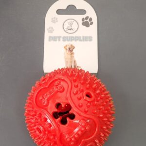 PELOTA con púa y cascabel