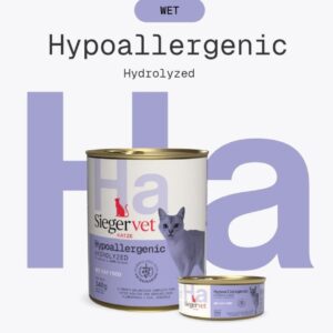 Sieger Katze Vet Lata Hypoallergenic x 340 grs
