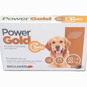 POWER GOLD 1 mes 20,1 a 40 kg