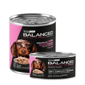 Lata Balanced souffle cachorro x 340 grs