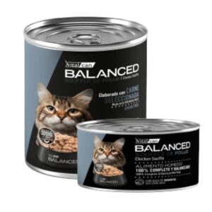 Lata Balanced souffle gato senior x 85grs