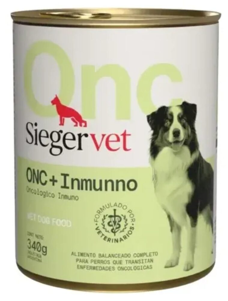 Sieger Vet Lata Onco inmuno perro x 340 grs