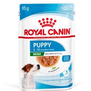 POUCH ROYAL MINI PUPPY X 85G