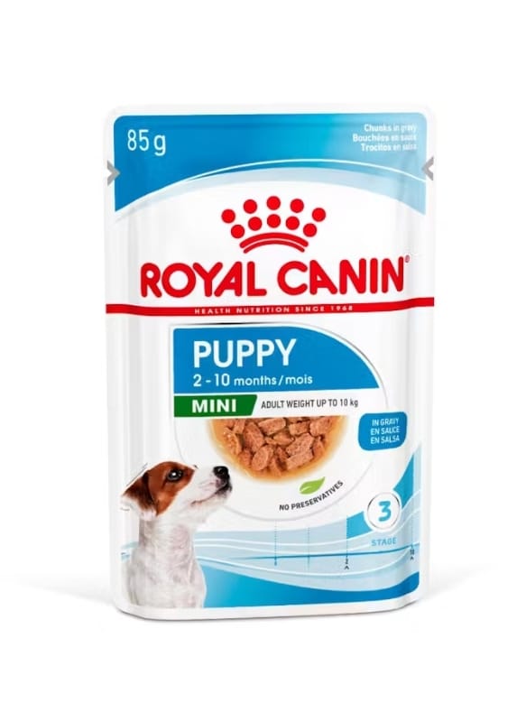 POUCH ROYAL MINI PUPPY X 85G