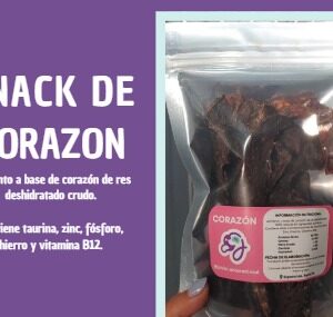 SNACK NATURAL - CORAZON 30GR